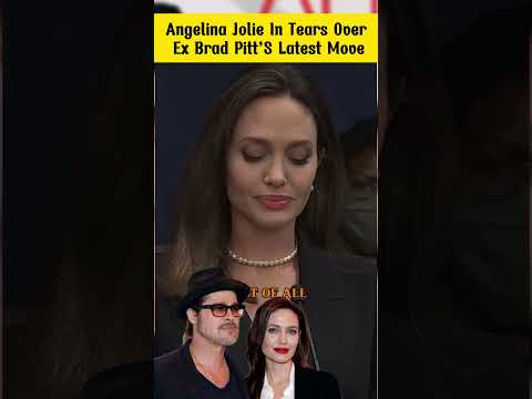 "Angelina Jolie in Tears 💔 | 