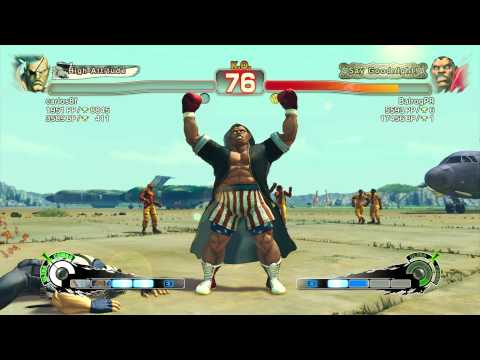 USF4 Ranked carlos8f Sagat vs PR Balrog (Balrog)