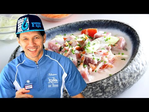 POISSON CRU A LA TAHITIENNE - TEHEIURA