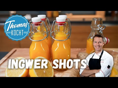 Ingwer Shots selber machen - einfach und günstig - Immunbooster