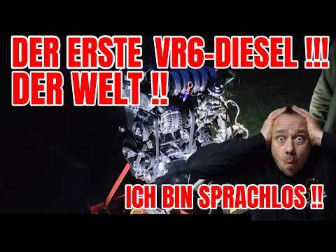 Turbo-Gockel - The world's first VR6 diesel! I'm speechless!! Never seen anything like it...!