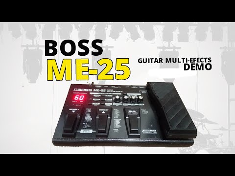 Boss ME-25 Guitar Multiple Effects Demo