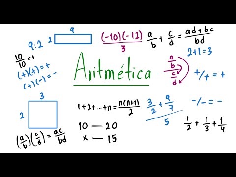TODO lo que debes SABER de ARITMÉTICA