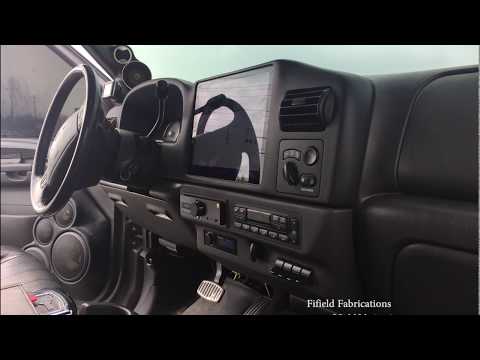 06 F250 Ipad Pro Dash Mod