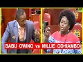 AZIMIO MPS HEATED EXCHANGE IN PARLIAMENT BABU OWINO Vs MILLIE ODHIAMBO IN NATIONAL ASSEMBLY