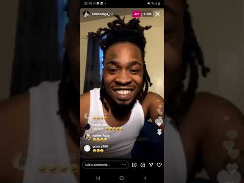 famo banga fessing up fans