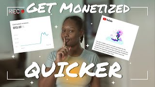How to Get Monetized on YouTube Faster [Unconventional YouTube Growth Tips]