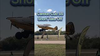 Carbon Cub SS - Short Take Off - Lonestar STOL #experimentalaircraft #aviationgeek #aviationdaily