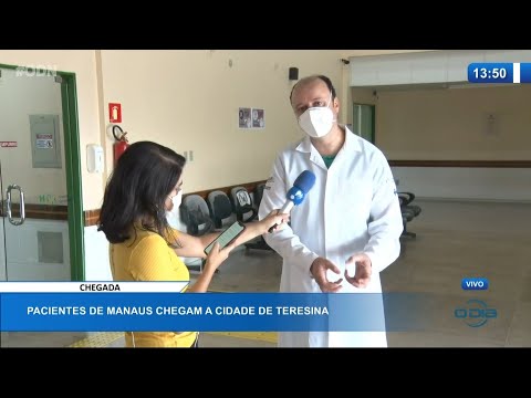 Pacientes de Manaus já estão lotados no Hospital Universitário em Teresina 15 01 2021