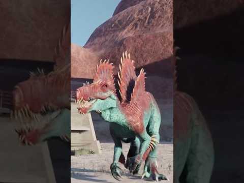JURASSIC WORLD New Mod DOMINION Spinosaurus - Jurassic WorldEvolution 2 #Shorts #godzilla #jwe2