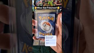 Who's that Pokemon? #pokemon #pokemonchannel #pokemontcg #cardpacks #shorts #pokemoncards #tcg