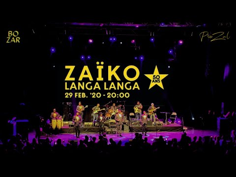 Zaïko Langa Langa | 50 ans au BOZAR de Bruxelles (29 février 2020)
