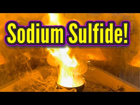 Mechanosynthesis of Sodium Sulfide in RamZland!🔥 2Na+S→Na2S #STEM #RamZland #Chemistry #Experiment