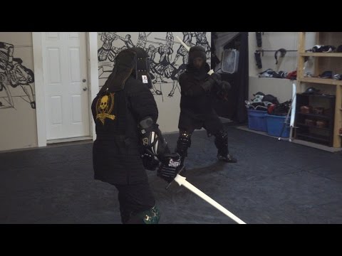 Fighting With Synthetic Longsword And Saber - 15 Dec 2016