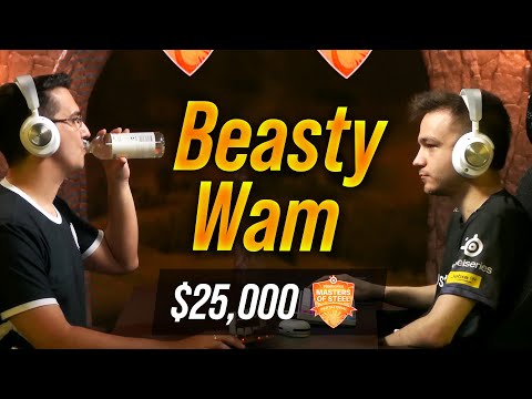 Beasty vs Wam01 Semi Finals On The $25,000 Masters of Steel!