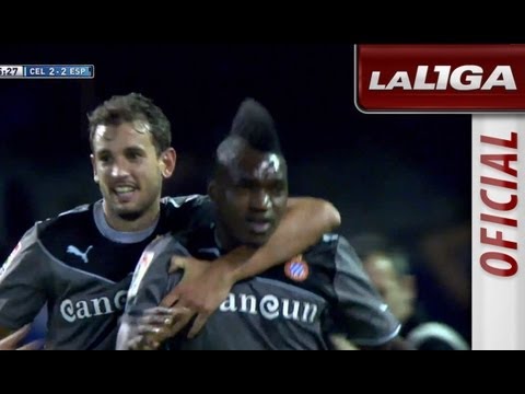 Gol de Thievy (2-2) en el Celta de Vigo - RCD Espanyol - HD