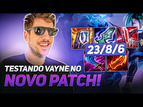 VAYNE FICOU MUITO FORTE COM ESSA BUILD NO NOVO PATCH! 🏹