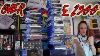 Over £2500 worth of PS4 Games!! (TheGebs24)