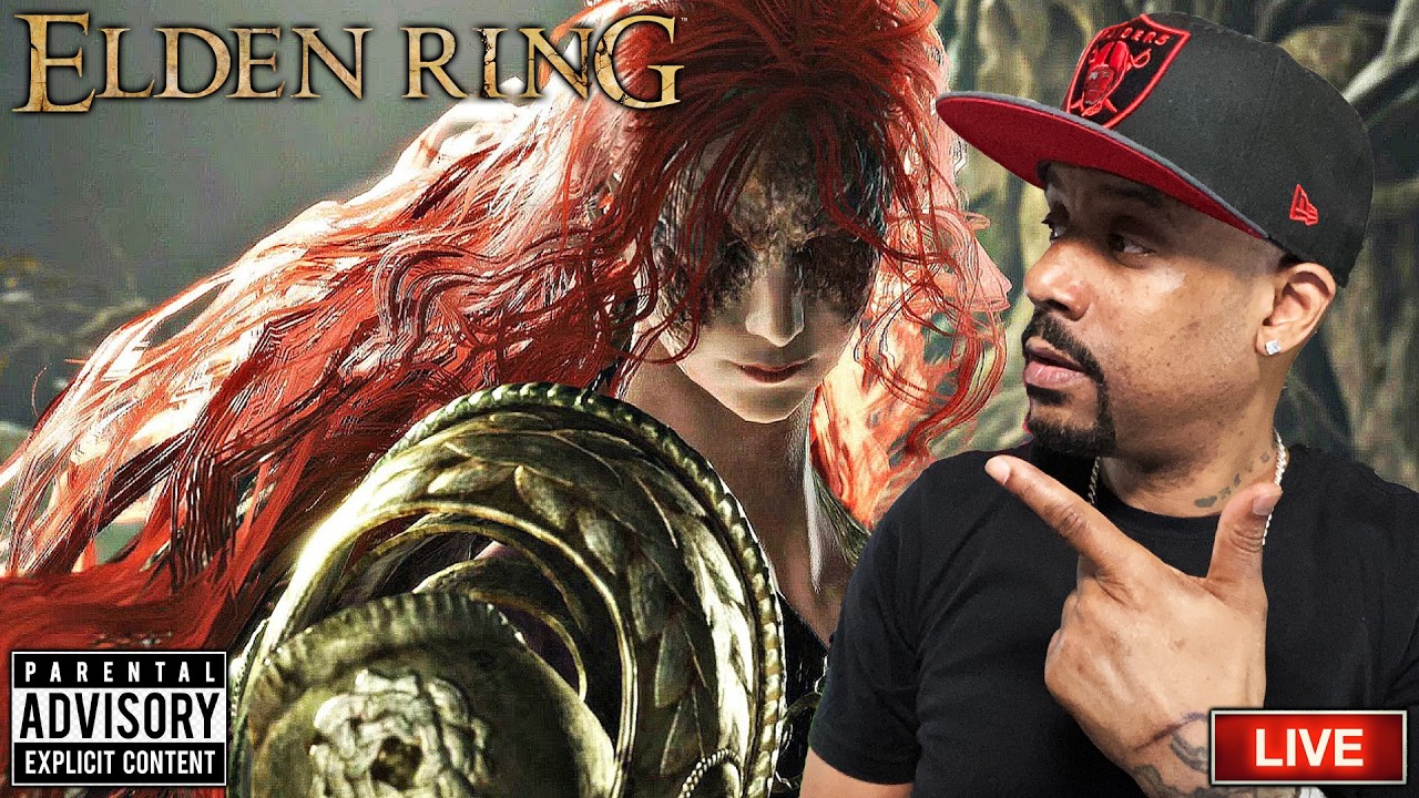 Making Melania go do the dishes😈 Elden Ring Live Part 9