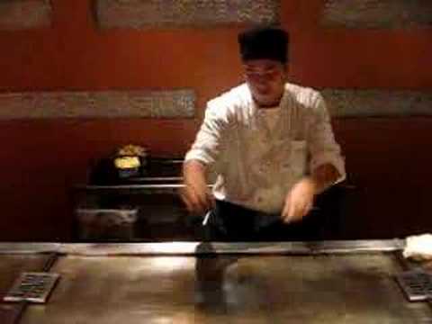 Junte-se ao Teppan Chef em Ação 1/3