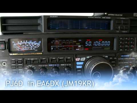 PJ6D in EA6DX SSB 50MHZ