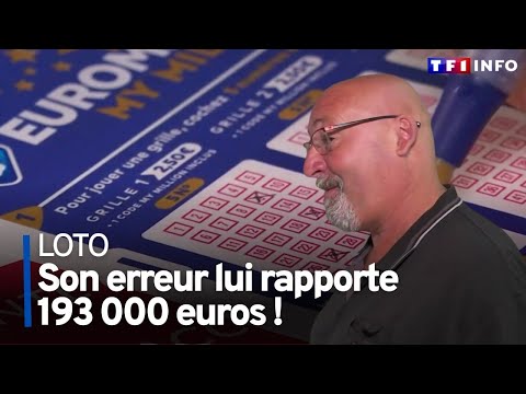 Un joueur du loto fait une erreur qui lui rapporte 193 000 euros !