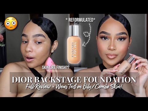 DIOR BACKSTAGE FACE AND BODY FOUNDATION *REFORMULATED* | REVIEW & ALL DAY WEAR TEST! 2024