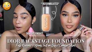 DIOR BACKSTAGE FACE AND BODY FOUNDATION *REFORMULATED* | REVIEW & ALL DAY WEAR TEST! 2024