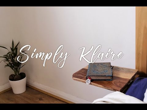 Making My Own Floating Bedside Table (For Less Than £3)