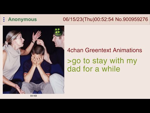 Anon's parents are split up | 4chan Greentext Animations