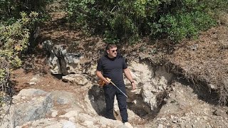 Roma kaya aile mezarlarını dönem soygunları boşaltmış hazinelerini nereye sakladıklar bulmaya geldik