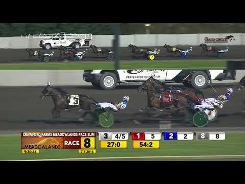 Meadowlands Pace Elim 2 Race 8 - July 7, 2018