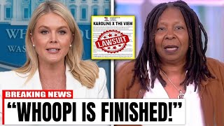 Karoline Leavitt DESTROYS Whoopi Goldberg After Winning $800M Lawsuit Against The View  
