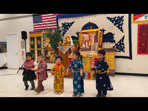 རྩེད་ཐང་སྒང་ལ། Tsaythang Ghang la by CATA kids - Losar 2023