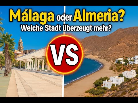 Málaga vs. Almería – Which Andalusian city is more convincing?