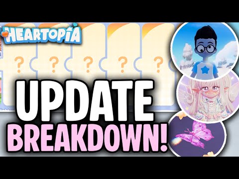 Heartopia Update Breakdown! 🩵(MLP Pre Event, Blue Skin News, New Banner & MORE!)