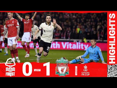 Highlights: Nottingham Forest 0-1 Liverpool | Jota sends the Reds into the semis