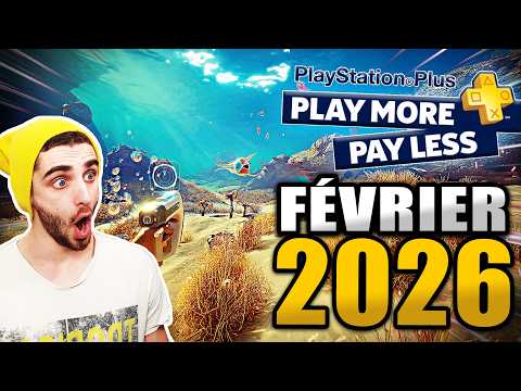 Les JEUX GRATUITS Du PS+ de FÉVRIER 2026 🔥 4 JEUX OFFERTS !! (PS5)