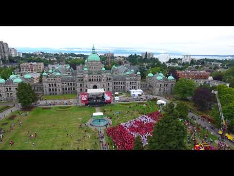 Drone's footage in Victoria, Canada 4K مدينة فيكتوريا كندا