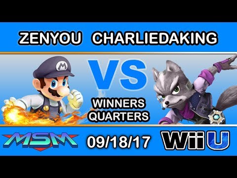 MSM 114 - eM | Zenyou (Mario) Vs. LH | Charliedaking (Fox) Winners Quarter Final