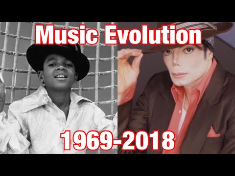 Michael Jackson - Music Evolution (1969 - 2018)