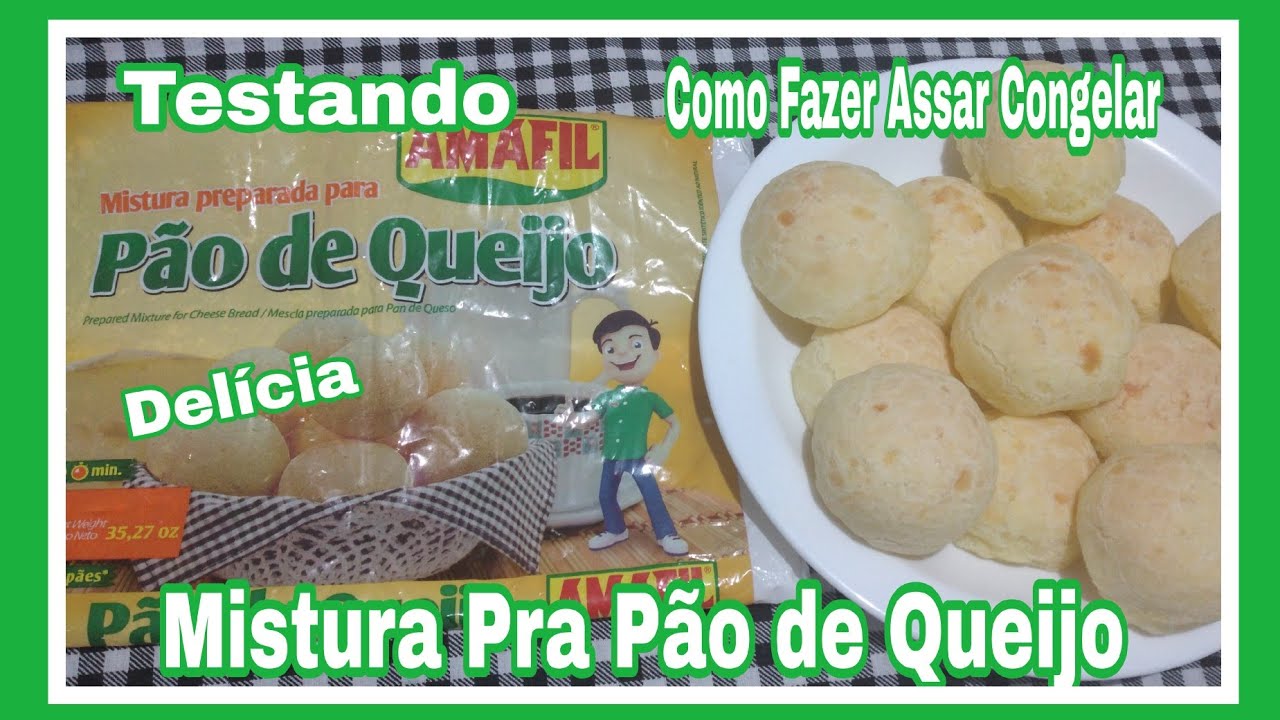 PÃO DE QUEIJO MISTURA PRONTA AMAFIL