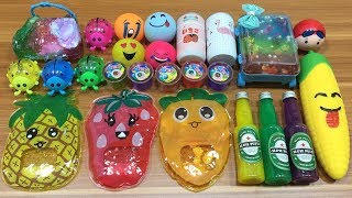 Mixing all my Store Bought Slimes !!! Slimesmoothie Satisfying Slime V