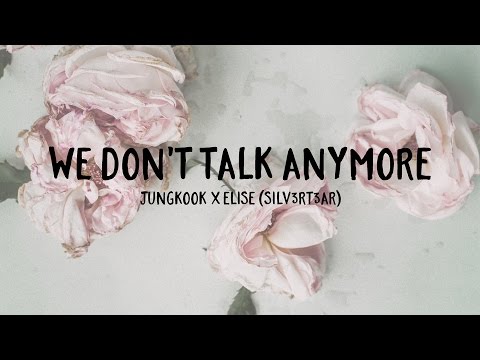 (Duet Cover) Jungkook x Elise (Silv3rT3ar) - We Don’t Talk Anymore