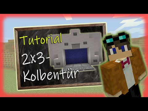 Redstone-Schule Folge 27 - Tutorial - 2x3-Kolbentür mit Sand