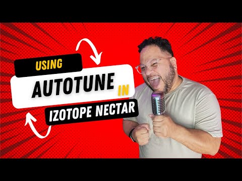 Using Izotope Nectar "autotune" feature