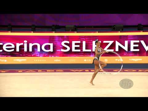 SELEZNEVA Ekaterina (RUS) - 2019 Rhythmic Worlds, Baku (AZE) - Qualifications Hoop