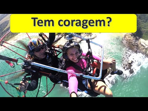VIVA E SINTA A EMOÇÃO DESSA AVENTURA DE VOAR DE PARAMOTOR | Agende seu voo com um piloto habilitado