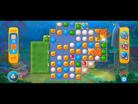 Fishdom Easy Level 9759 (with ingame lightning and bomb boosters) @choraelmin