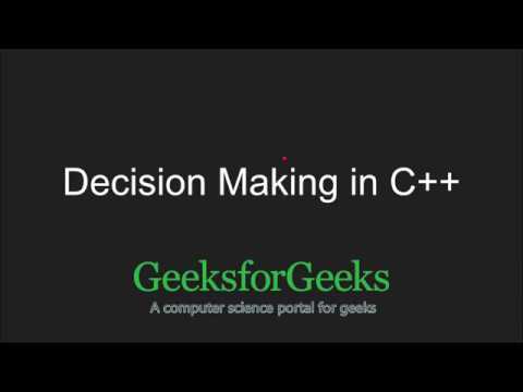 Learn C Programming Language Tutorial | Decision Making in C ...